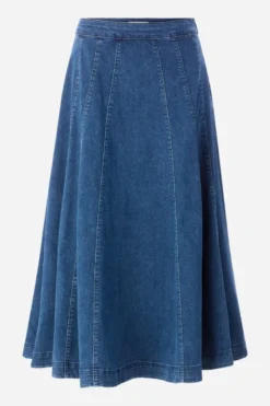 Ausgestellter Jeansrock