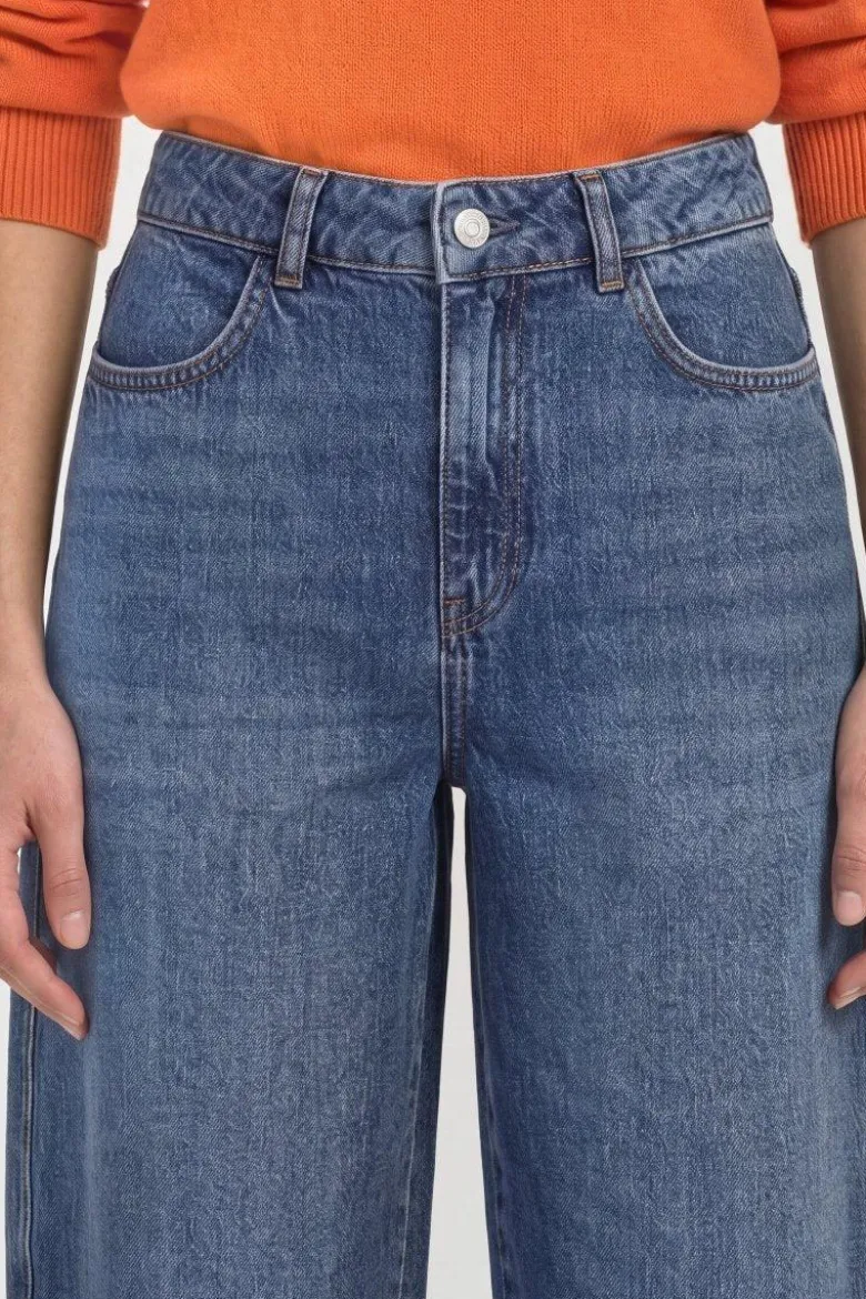 Barrel-Baumwolljeans