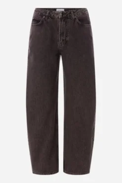 Baumwoll-Denim in Barrel-Fit
