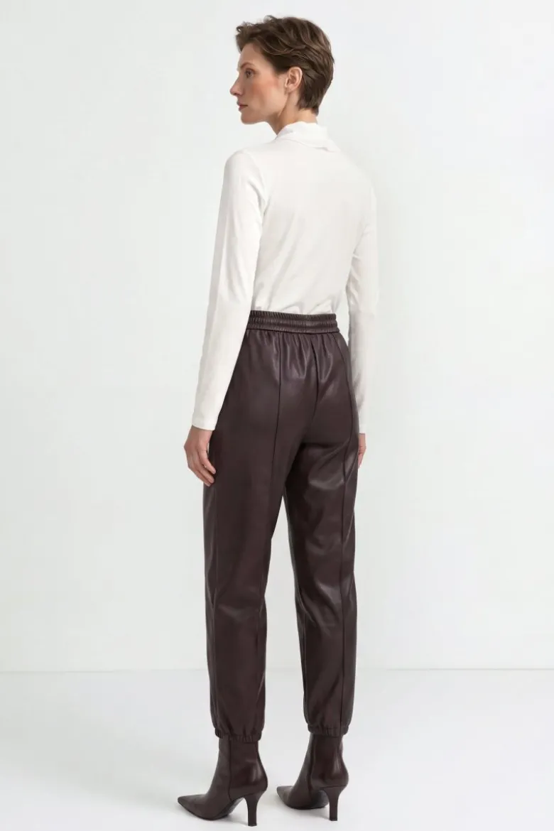 Baumwoll-Longsleeve mit Rüschendetail