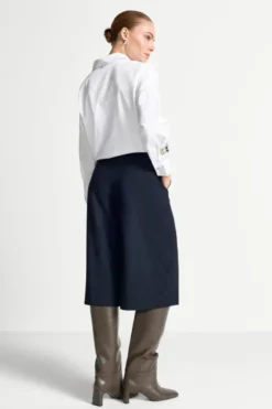 Bermuda-Culotte in midnight blue