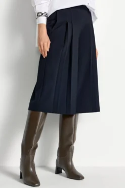 Bermuda-Culotte in midnight blue