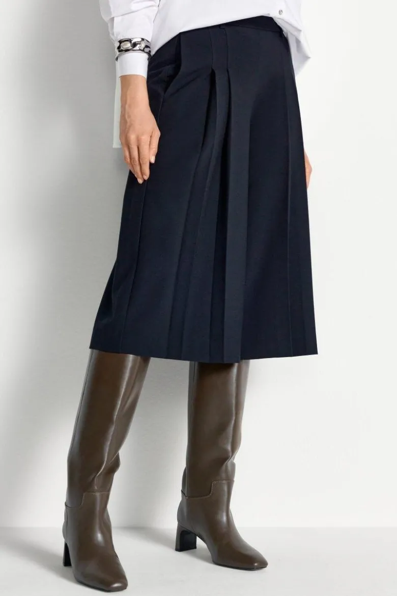 Bermuda-Culotte in midnight blue