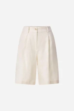 Bermuda-Shorts mit Bundfalten