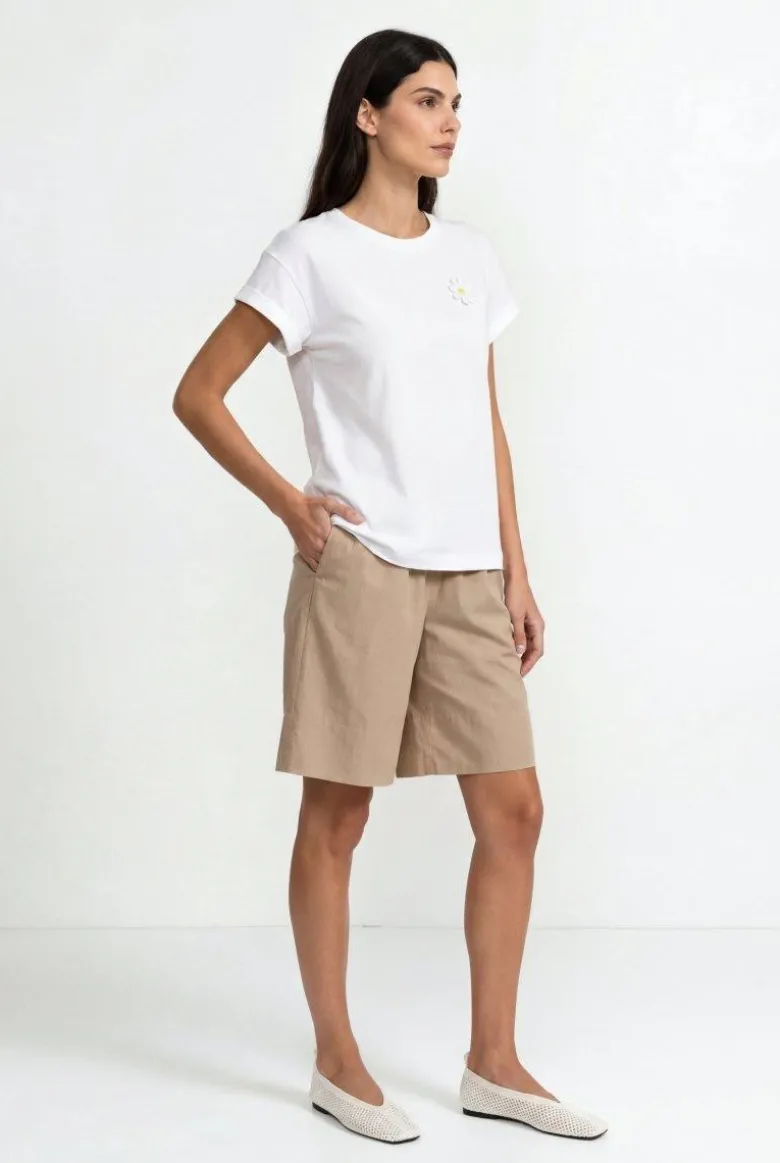 Bermudashorts mit Gummibund