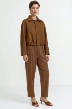 Blouson mit Tunnelzugsaum