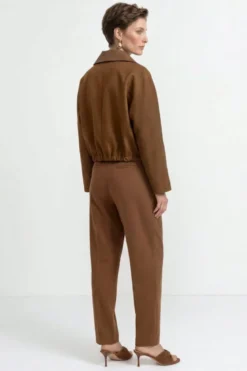 Blouson mit Tunnelzugsaum