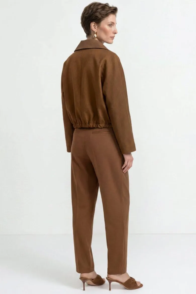 Blouson mit Tunnelzugsaum