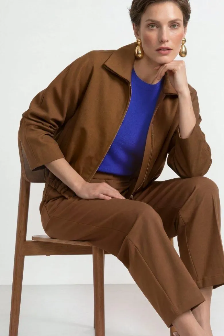 Blouson mit Tunnelzugsaum