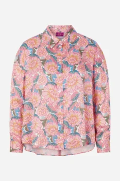 Bluse mit Blumenmuster - Made with Liberty Fabric