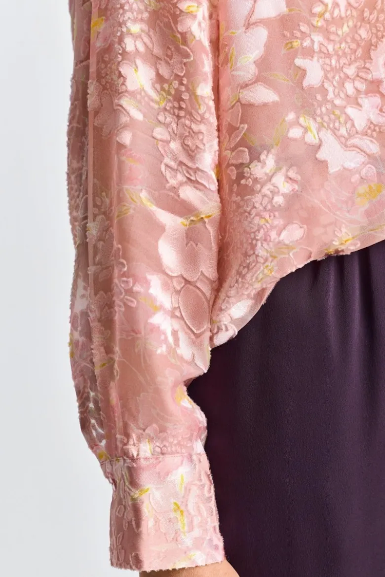 Bluse mit floralem Print