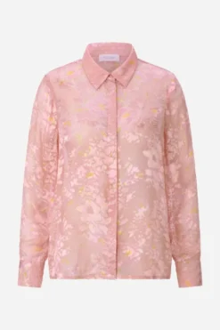 Bluse mit floralem Print