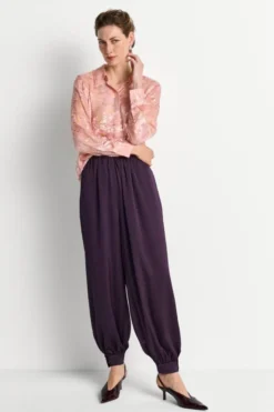 Bluse mit floralem Print