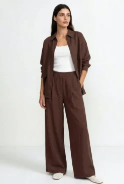 Bluse mit klassischem Hemdkragen