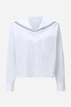 Bluse mit Matrosenkragen