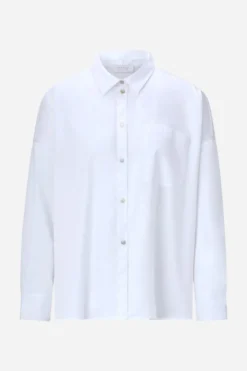 Bluse mit Perlmuttknöpfen