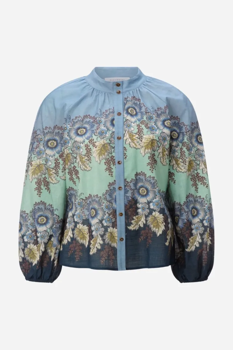 Bluse mit Print