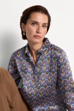 Bluse mit Print – Made with Liberty Fabric