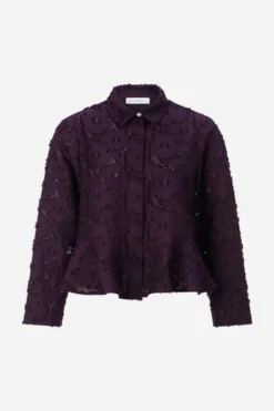 Bluse mit Schößchen