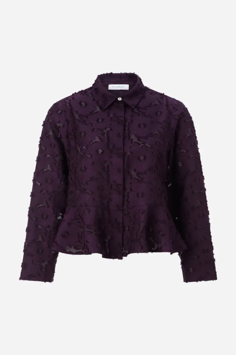 Bluse mit Schößchen