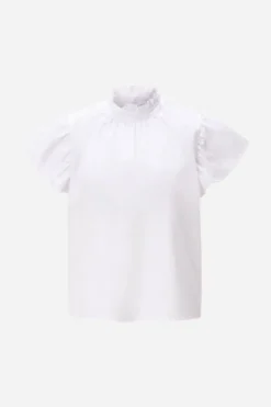 Bluse mit Stehkragen