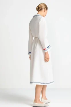 Blusenkleid mit Stickerei