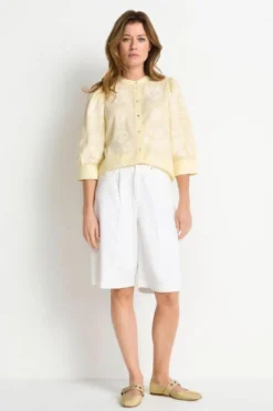 Boho-Bluse mit Stickerei
