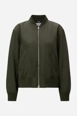 Bomberjacke mit Stehkragen
