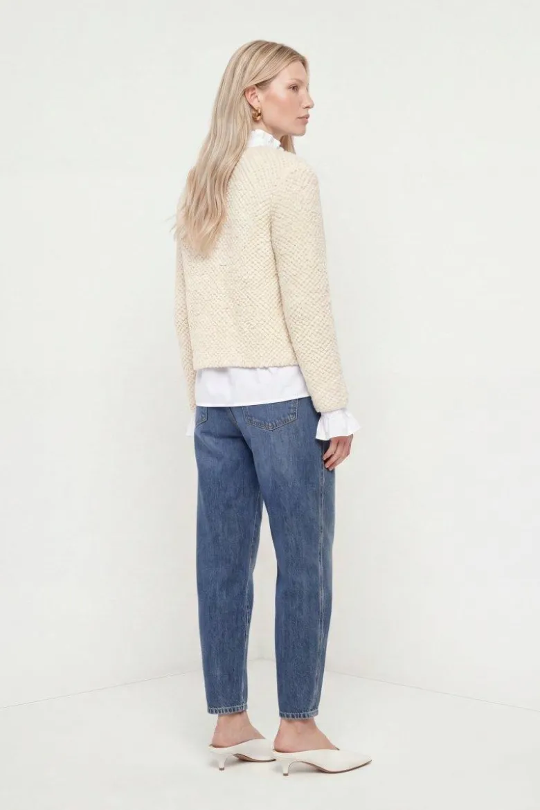 Bouclé-Cardigan