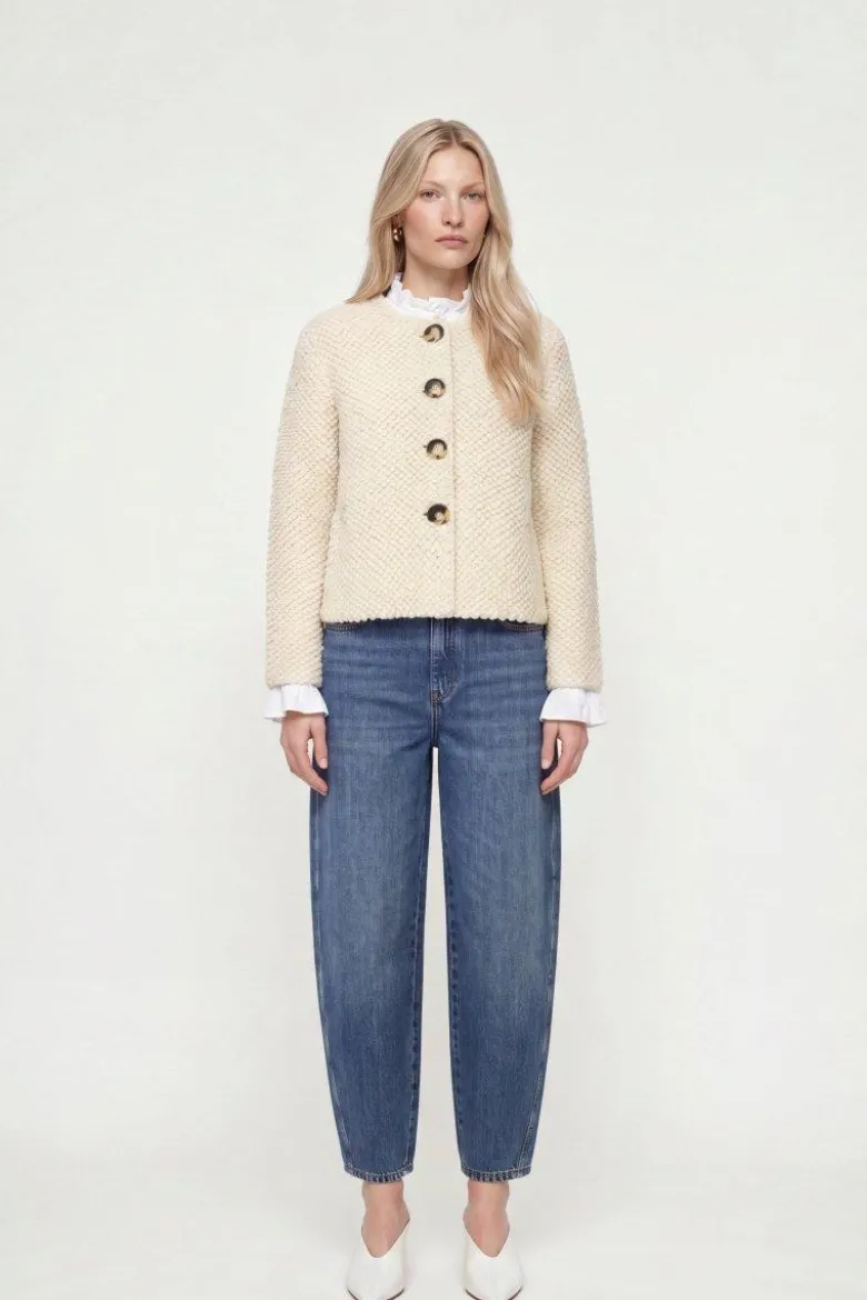 Bouclé-Cardigan