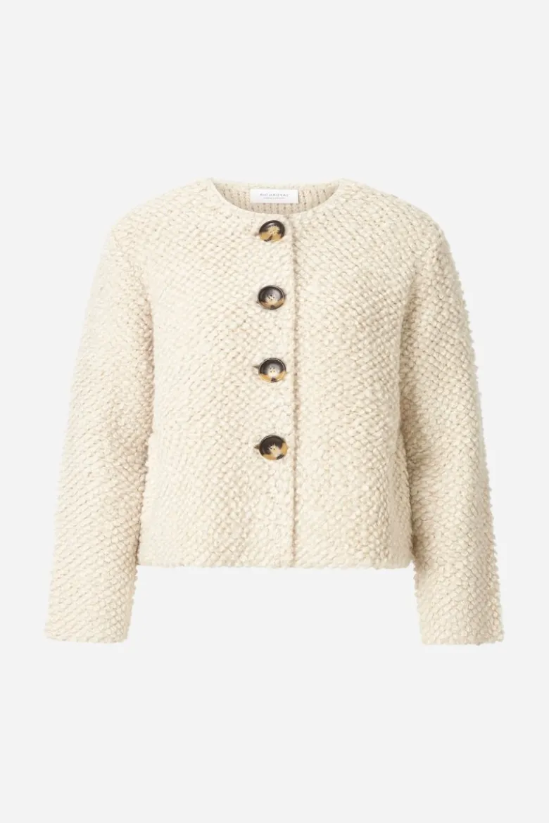 Bouclé-Cardigan