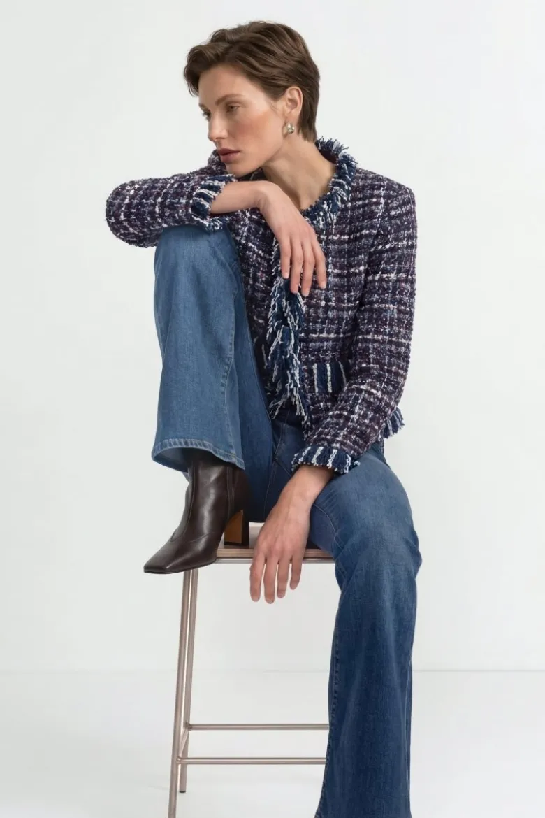 Bouclé Jacke