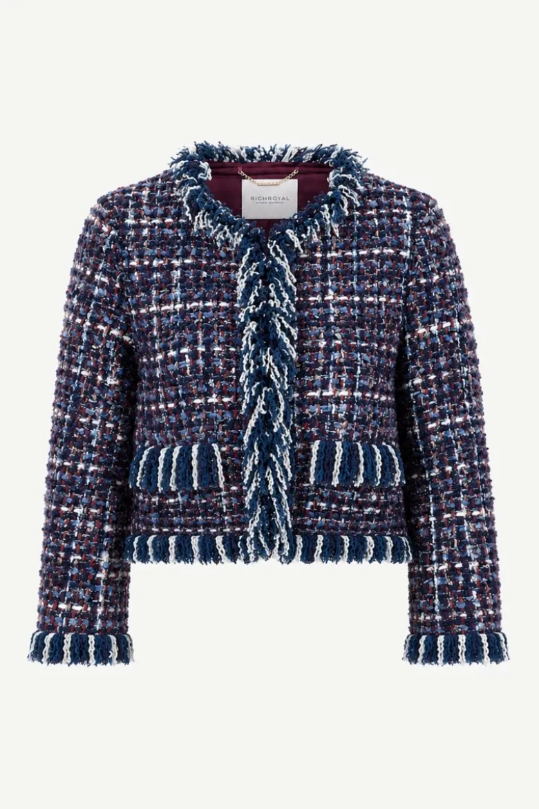 Bouclé Jacke