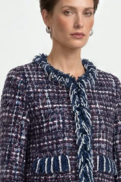 Bouclé Jacke