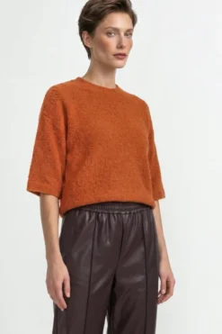 Bouclé-Pullover