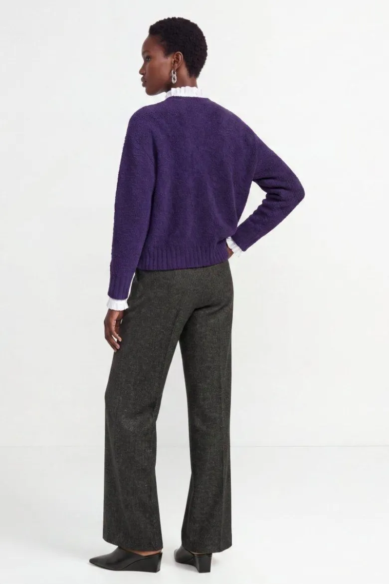Bouclé-Strickpullover