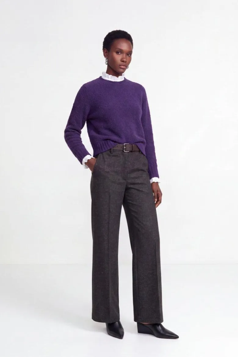 Bouclé-Strickpullover
