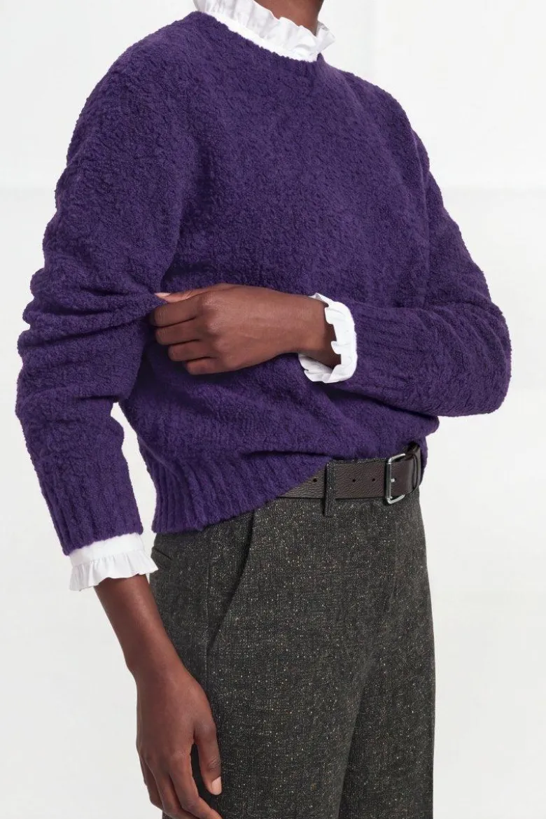 Bouclé-Strickpullover