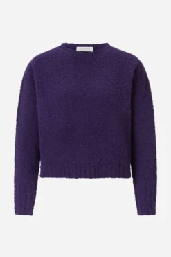 Bouclé-Strickpullover
