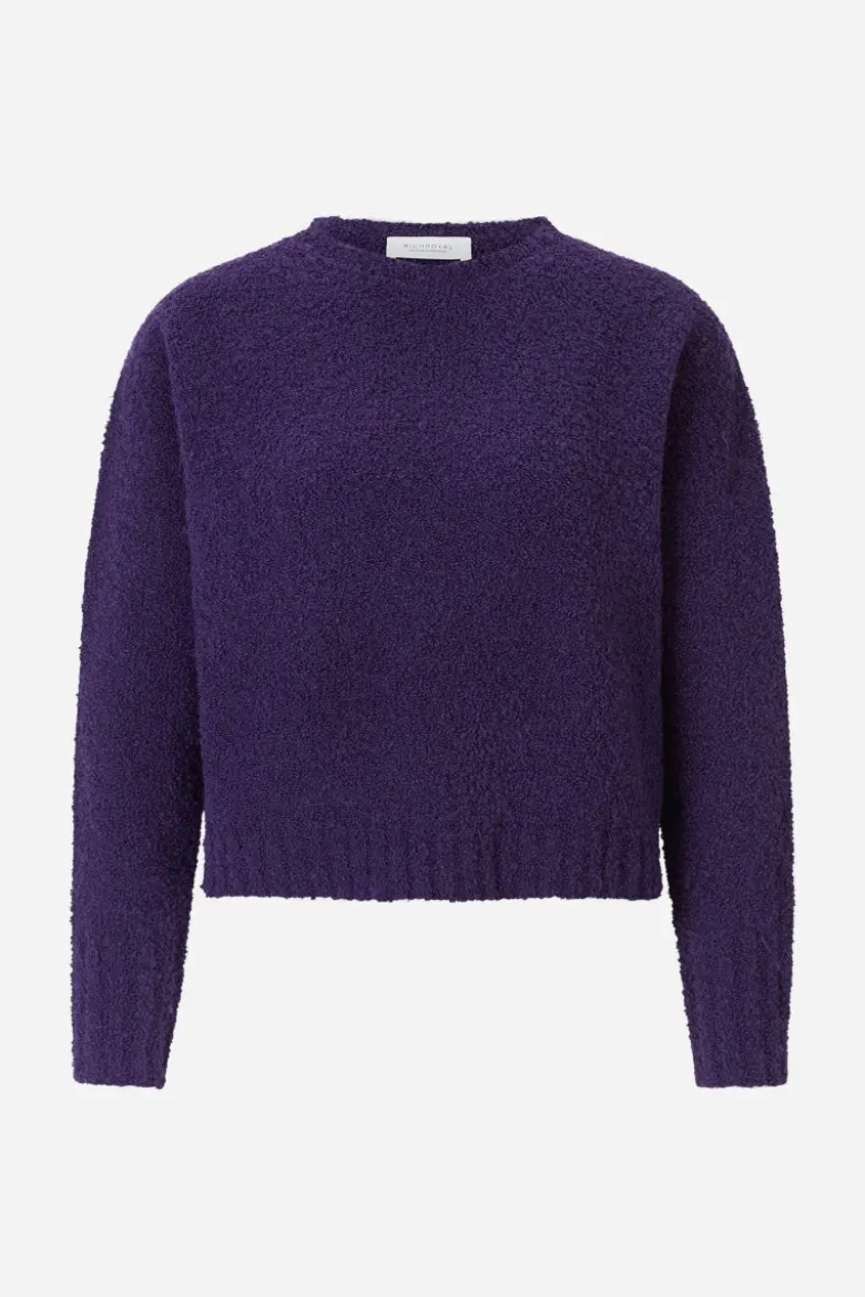 Bouclé-Strickpullover