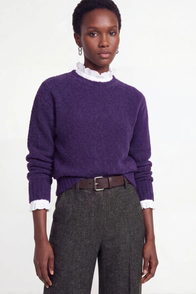 Bouclé-Strickpullover