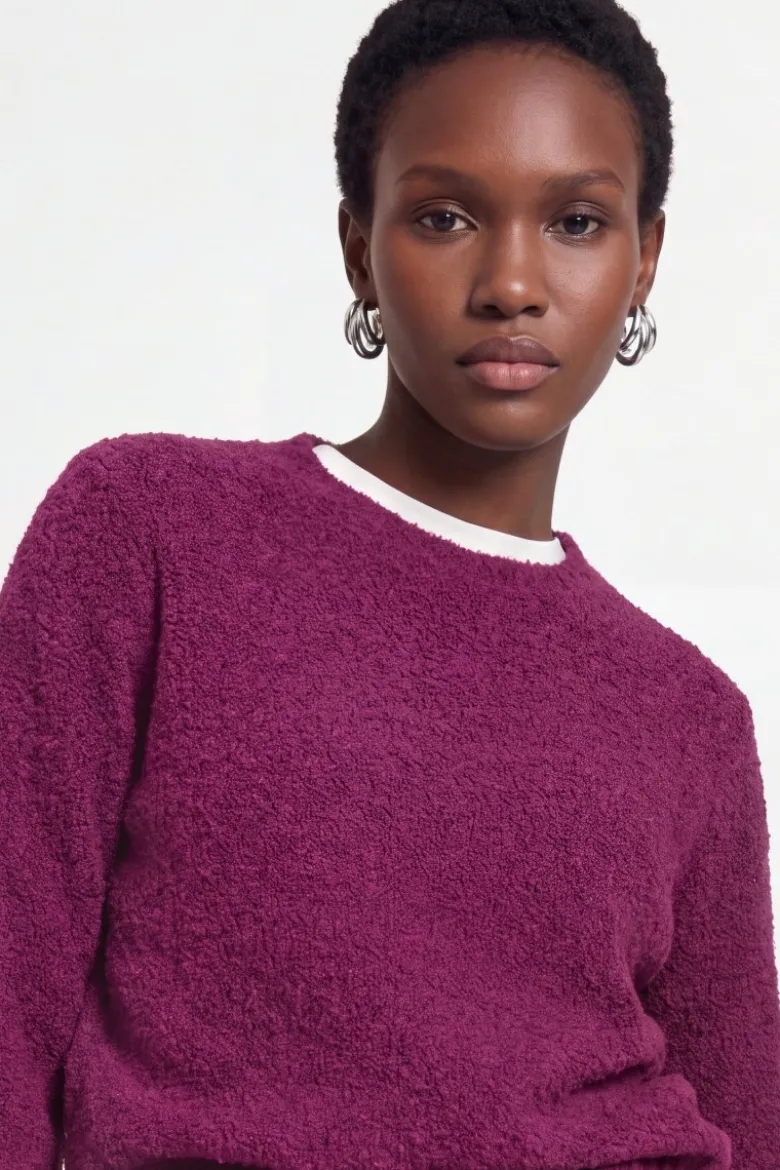 Bouclé-Strickpullover