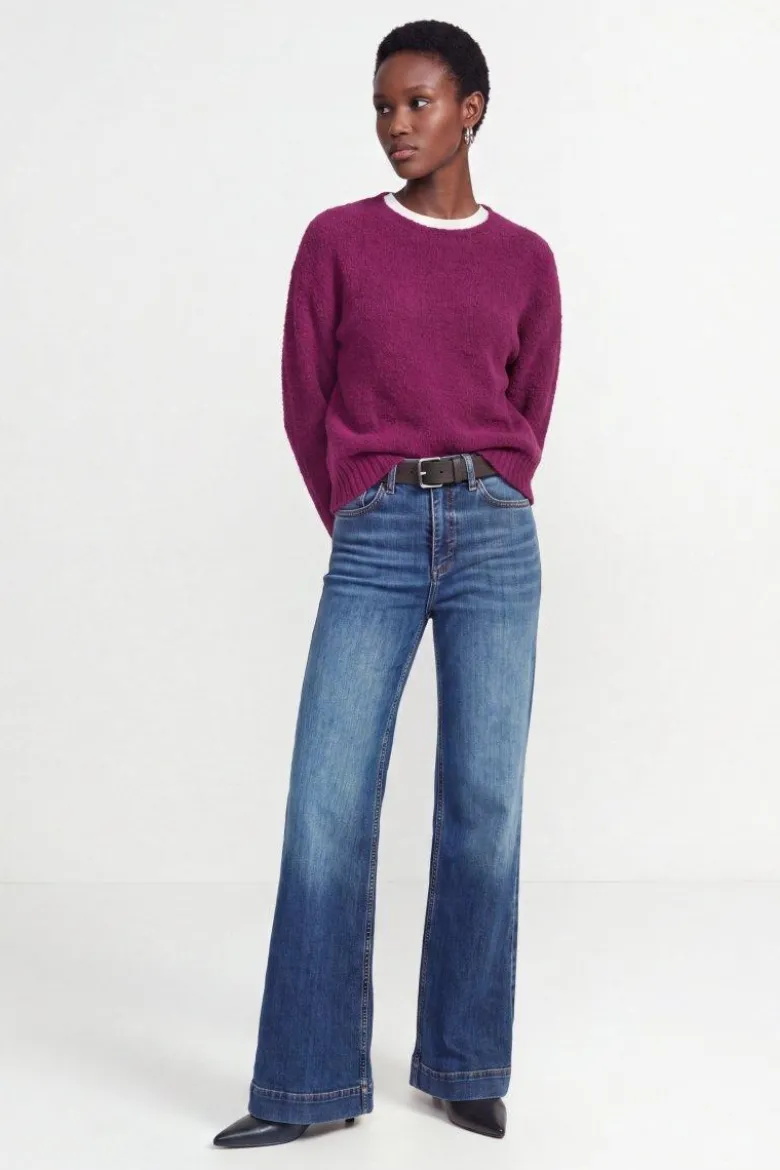 Bouclé-Strickpullover