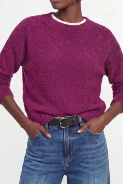 Bouclé-Strickpullover