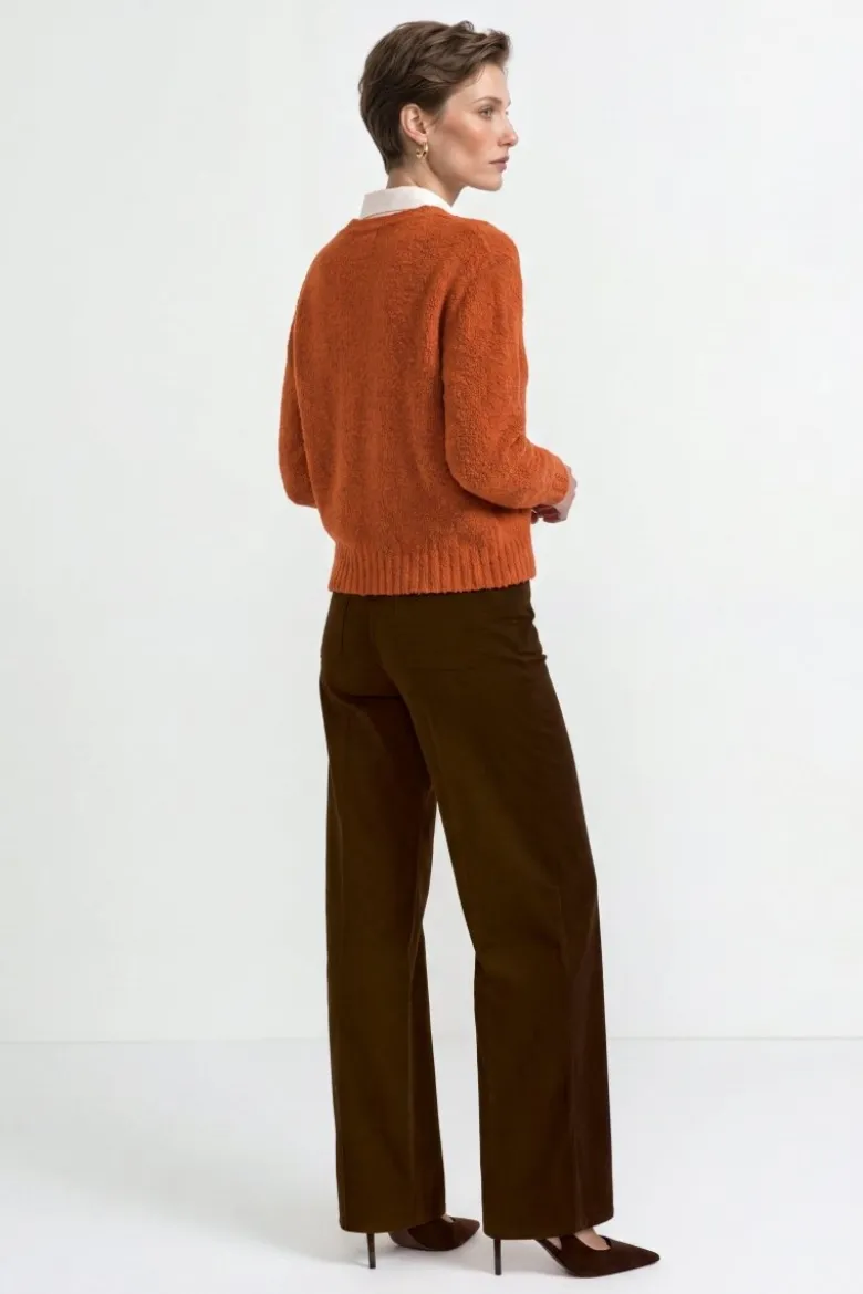 Bouclé-Strickpullover