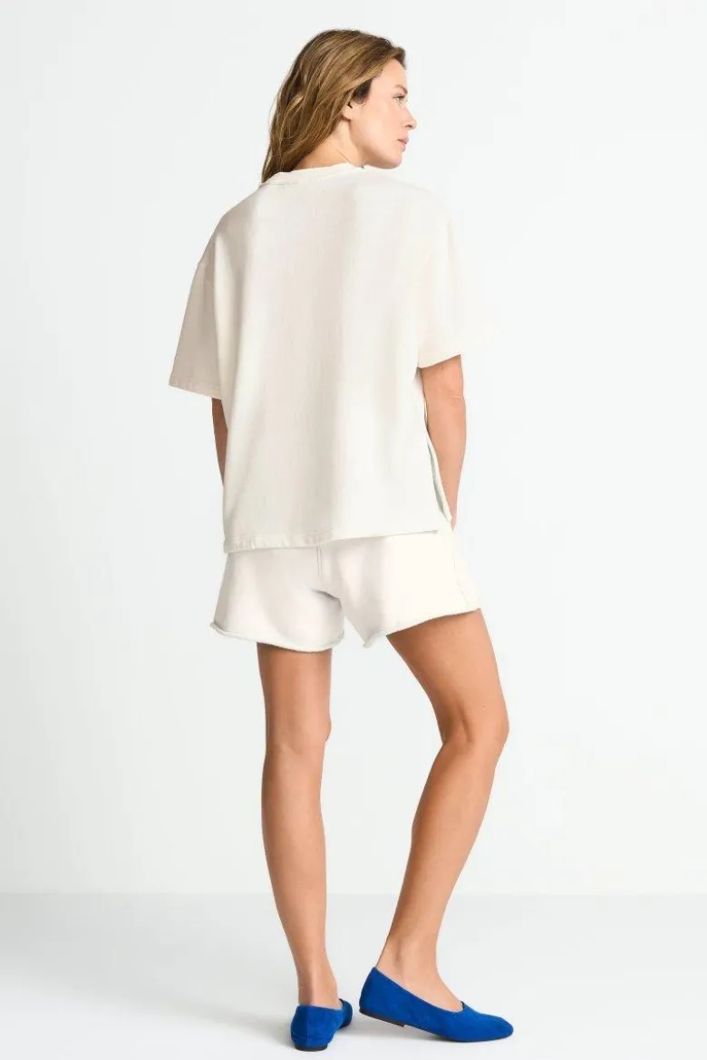 Boxy T-Shirt in Off-White