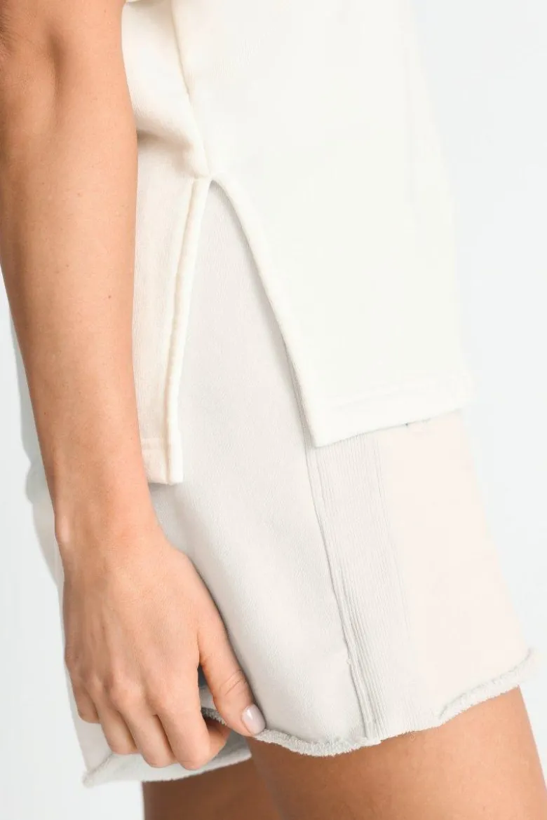 Boxy T-Shirt in Off-White