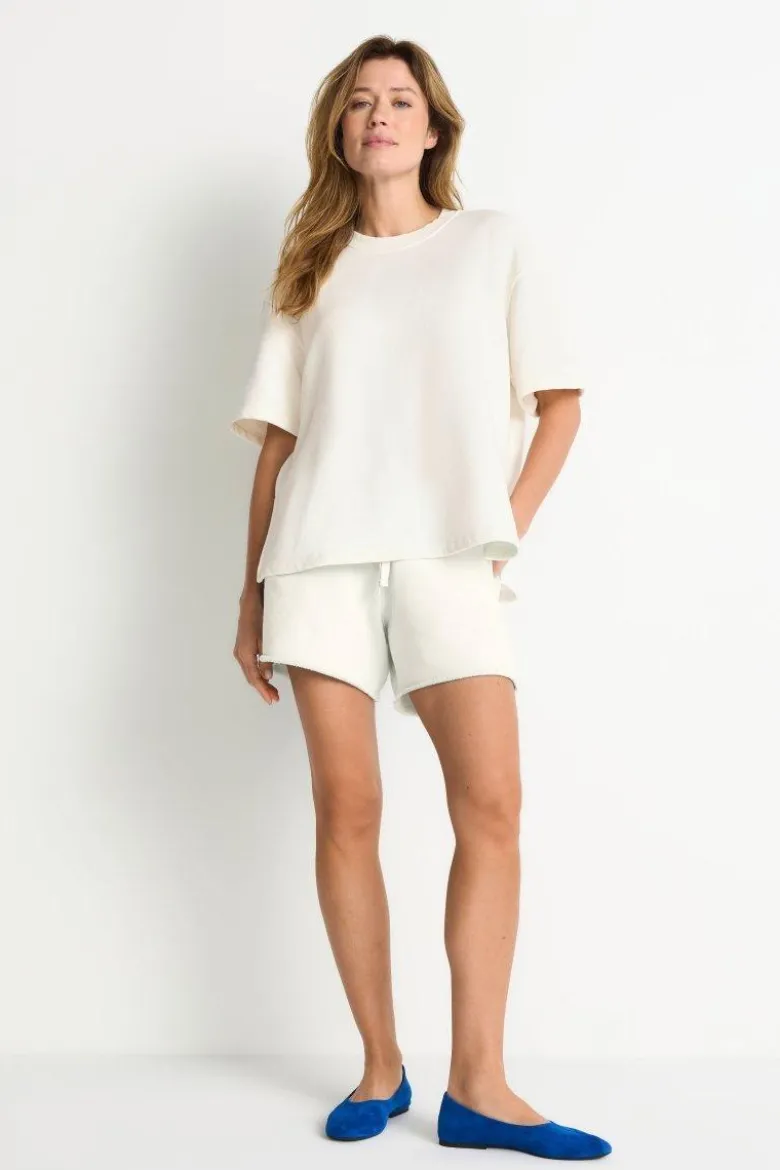 Boxy T-Shirt in Off-White