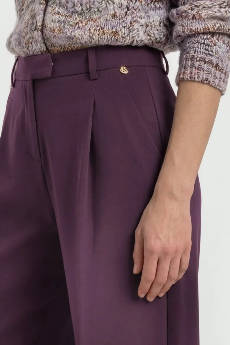 Bundfaltenhose