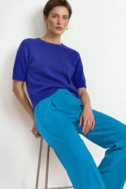 Bundfaltenhose